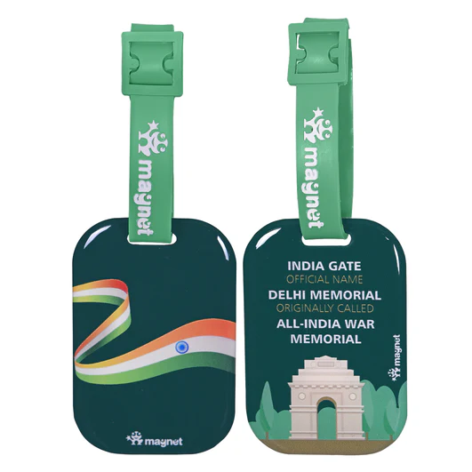 Bag Tags - Dil se Dilli! 3 Bag Tags - Dil se Dilli!