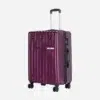 Safari Cargo Neo Magenta Purple Trolley Bag with TSA lock and Dual Wheels