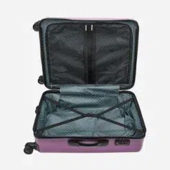 Safari Cargo Neo Magenta Purple Trolley Bag with TSA lock and Dual Wheels