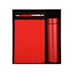 Classique 3 in 1 Red Gift Set (Plastic Pen)