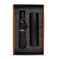 Joy Monsoon Special 2 in 1 Gift Set (Umbrella, Temperature bottle)