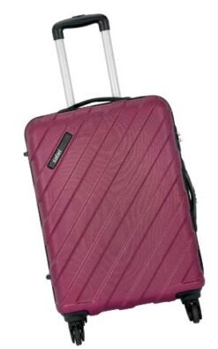 Safari Nuvaldo WINE RED Trolley Bag with 360 Degree Wheeling System
