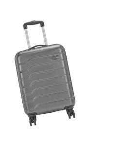 Safari Ozone Gun Metal Trolley Bag with TSA Lock & Anti Theft Zipper