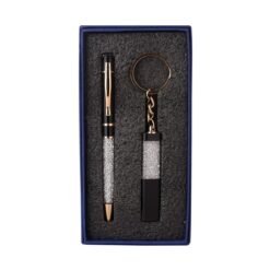 Shiny 2 in 1 Black & Silver Gift Set EK2834