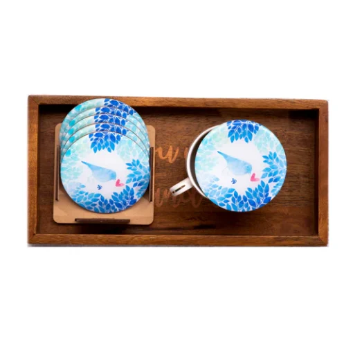 Tea Coasters - Divine Blue!