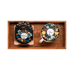 Tea Coasters - Into the Serene Land!