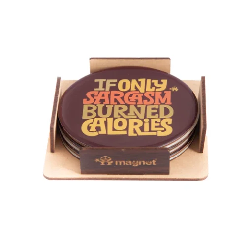 Tea Coasters - Vacation Discount on Calories!