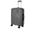 Safari Trucer Duo 4 wheels Dark Grey Trolley Bag with Dual Wheels & TSA Lock