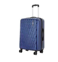 Safari Twister Gun Metal Trolley Bag with TSA Lock & Anti Theft Zipper