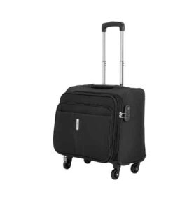 Safari Victor Laptop Black Trolley Bag