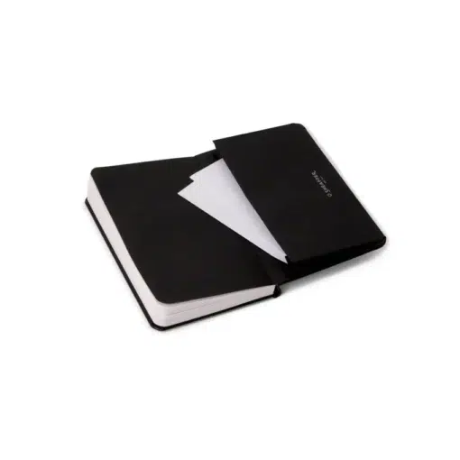 Sheaffer Gift Set VFM Ballpoint Pen with Small Notebook Polished Chrome with Gold Trims