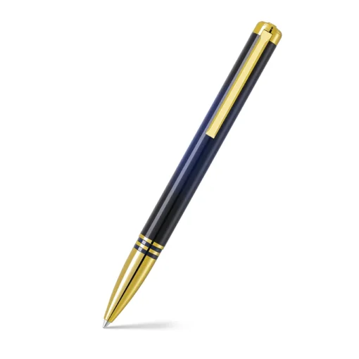 Lapis Bard Gift Set Torque Ballpoint Pen with Ducorium Business Card Holder