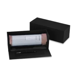 Lapis Bard Contemporary Torque Special Edition Ballpoint Pen - Titanium Colour with Shiny Gunmetal Trims 7 Lapis Bard Contemporary Torque Special Edition Ballpoint Pen