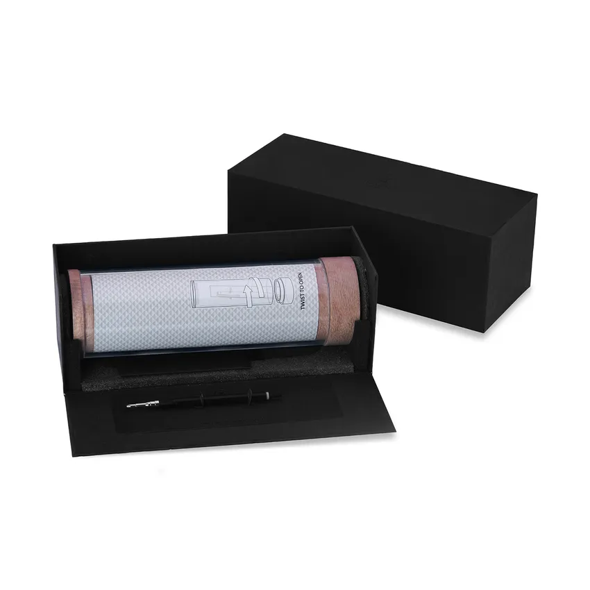 Lapis Bard Contemporary Torque Special Edition Ballpoint Pen - Titanium Colour with Shiny Gunmetal Trims 3 Lapis Bard Contemporary Torque Special Edition Ballpoint Pen