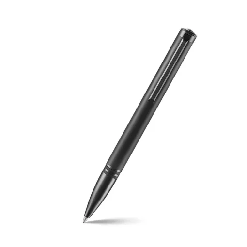 Lapis Bard Gift Set Torque Matte Ballpoint Pen and Graphite Ducorium Leather Notebook