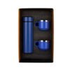 Wizard Matte Blue Temperature Bottle With 2 Steel Cups EK37331