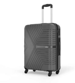 Safari Zeno 4wheel Dark Grey Trolley Bag with 360° Wheels