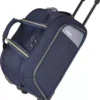 Safari Murphy Duffle Bag Blue with wheels