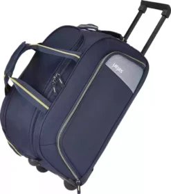Safari Murphy Duffle Bag Blue with wheels