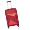 Safari Prisma Red Trolley Bag with Anti Theft Zipper