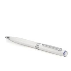 Lapis Bard Contemporary Ballpoint Pen - Pearl with Chrome Trim