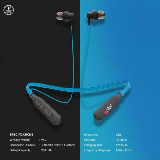 Ubon Bass Factory 2.0 BT-5250 Wireless Neckband 7 Ubon Bass Factory 2.0 BT-5250 Wireless Neckband