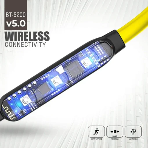 Ubon Bass Factory 2.0 BT-5200 Wireless Neckband 5 Ubon Bass Factory 2.0 BT-5200 Wireless Neckband