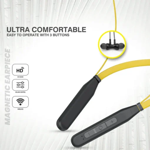 Ubon Bass Factory 2.0 BT-5200 Wireless Neckband 4 Ubon Bass Factory 2.0 BT-5200 Wireless Neckband