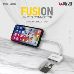 Ubon Fusion WR-496 iPhone OTG Connector