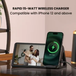 Freedom 5 2 in Wireless charger and a Photo Frame 15W Wireless Charging