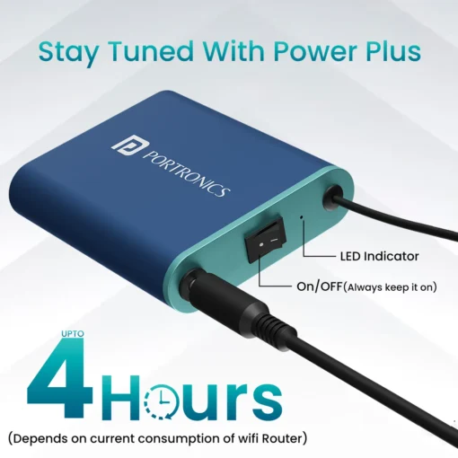 Power Plus 2000 MAH Capacity Smart Battery Backup Power Bank