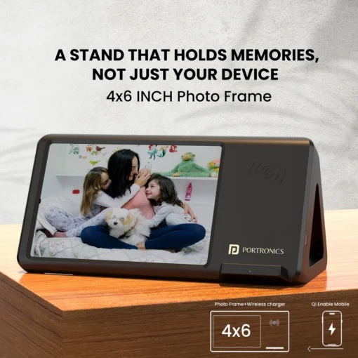 Freedom 5 2 in Wireless charger and a Photo Frame 15W Wireless Charging