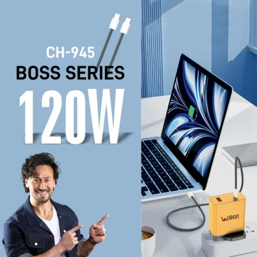 UBON CH-945 Boss Series Dual Port Fast Wall Charger