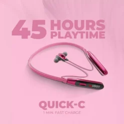 Ubon Rainbow Series Pink CL-50 Wireless Neckband 8 Ubon Rainbow Series Pink CL-50 Wireless Neckband