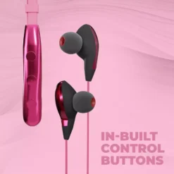 Ubon Rainbow Series Pink CL-50 Wireless Neckband 7 Ubon Rainbow Series Pink CL-50 Wireless Neckband