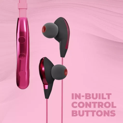 Ubon Rainbow Series Pink CL-50 Wireless Neckband