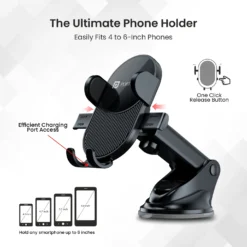 Clamp M3 with Adjustable Height 360° Rotation Mobile Stand