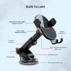Clamp M3 with Adjustable Height 360° Rotation Mobile Stand