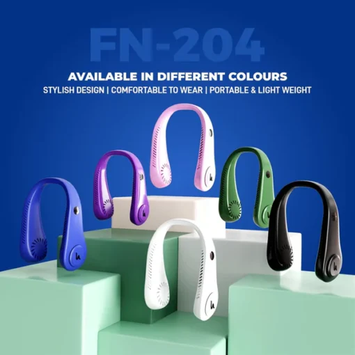 UBON FN-204 Bladeless Neck Fan 5 UBON FN-204 Bladeless Neck Fan