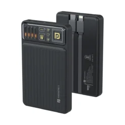 Luxcell Bind Mini 10K Power Bank In Built Type C & 8 Pin Cable