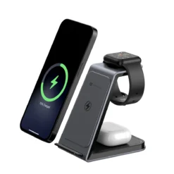 Freedom Trio 15w Fast Charging 3-in-1 Wireless Charging Stand