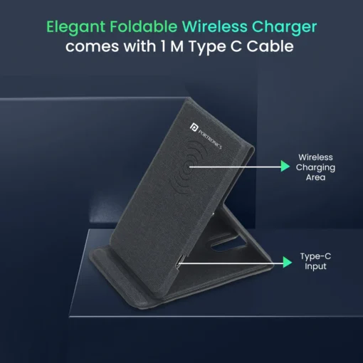 Freedom Fold Mobile Stand 15 Watt Wireless Charger