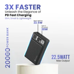 Luxcell Mini 20K 22.5W Max Output 20000 MAH