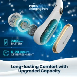 GO BREEZE Rechargeable Neck Fan