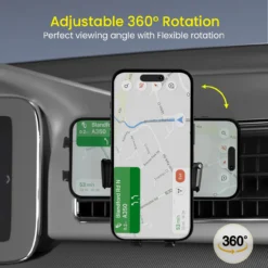 Clamp Z 180° Rotation AC Vent Mount Mobile Holder