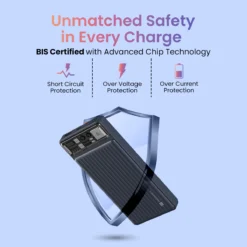 Luxcell Bind 10K Power Bank 22.5 Watt Output