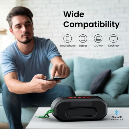 PIXEL 3 20W Bluetooth speaker with RGB Lights