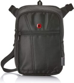 Wenger, BC First, Vertical Crossbody Bag, Black
