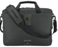 Wenger, MX ECO Brief, 16" Laptop Briefcase, Charcoal