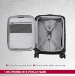 Connex, Global Softside Carry-On, Black